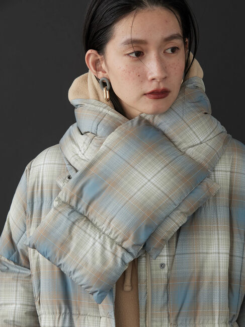  「あったかマフラー付き中綿コート」|その他|