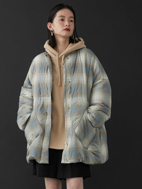  「あったかマフラー付き中綿コート」|その他|