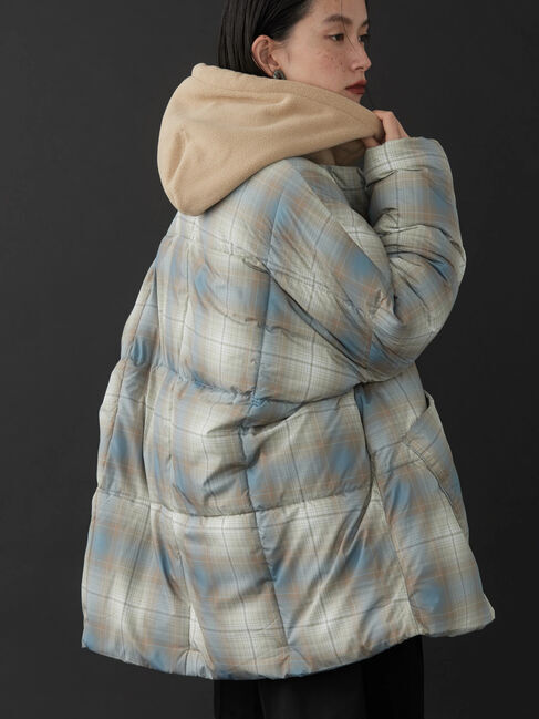  「あったかマフラー付き中綿コート」|その他|