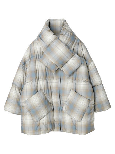  「あったかマフラー付き中綿コート」|その他|