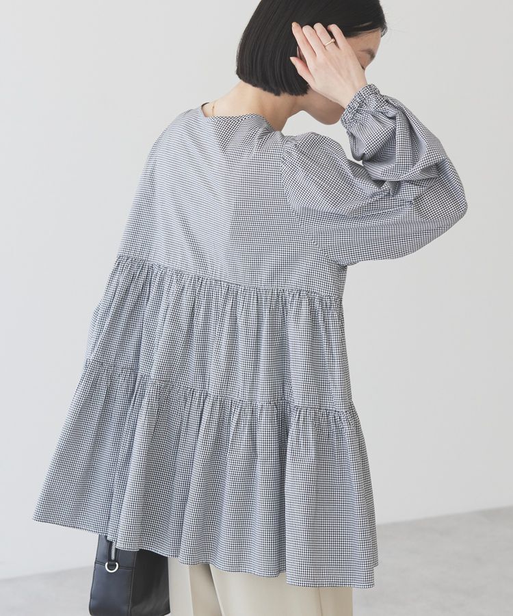 AMERICAN HOLIC「ティアードギャザーブラウス」|シャツ・ブラウス|