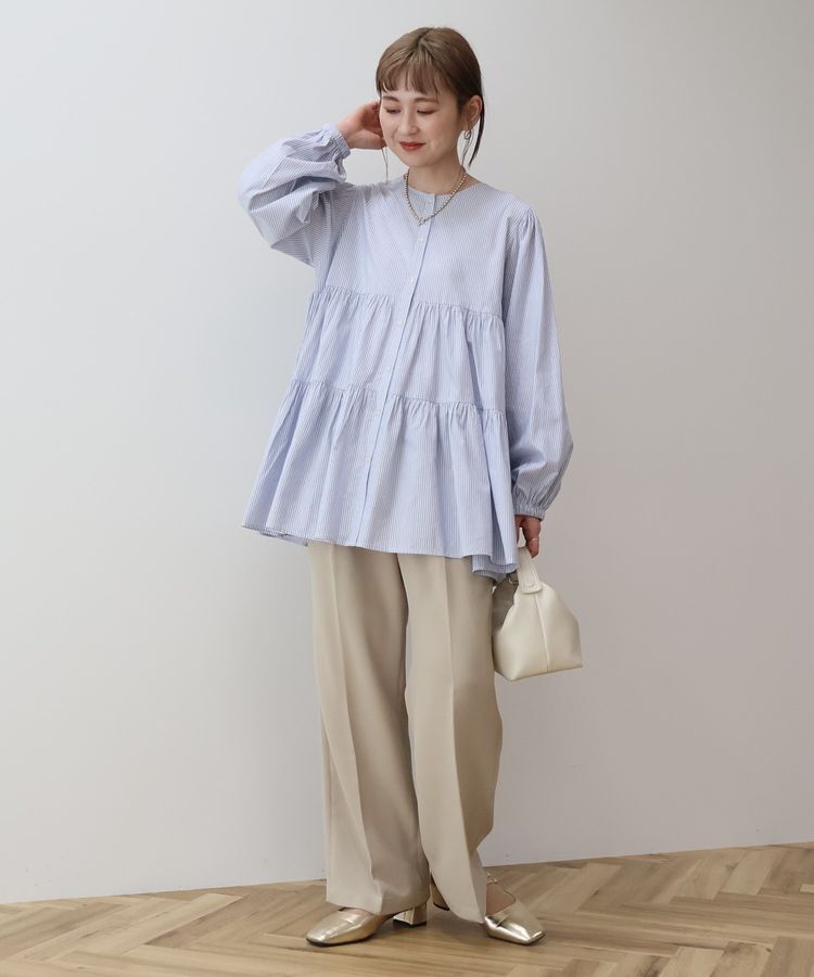 AMERICAN HOLIC「ティアードギャザーブラウス」|シャツ・ブラウス|