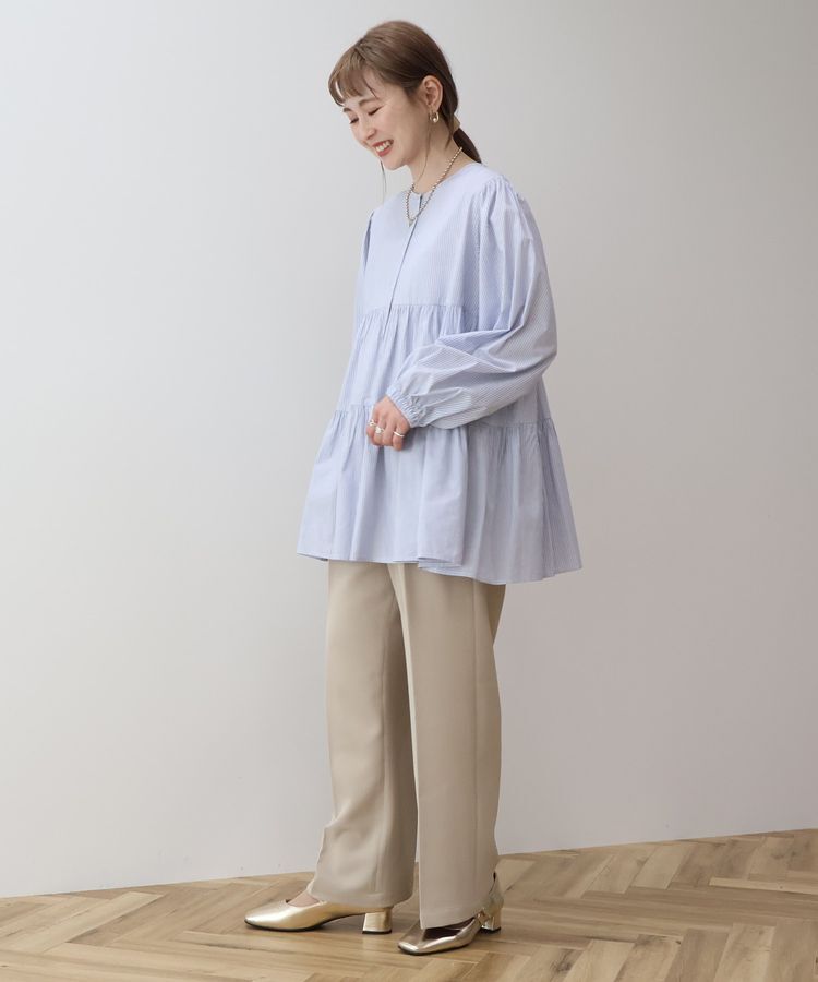 AMERICAN HOLIC「ティアードギャザーブラウス」|シャツ・ブラウス|