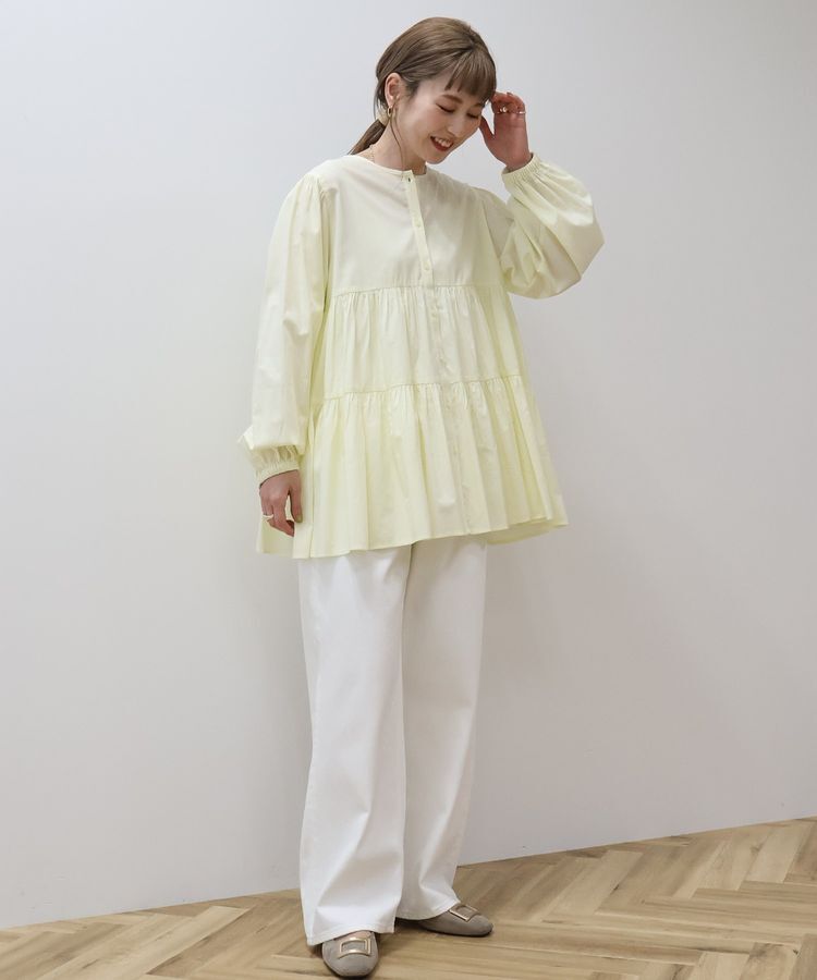 AMERICAN HOLIC「ティアードギャザーブラウス」|シャツ・ブラウス|