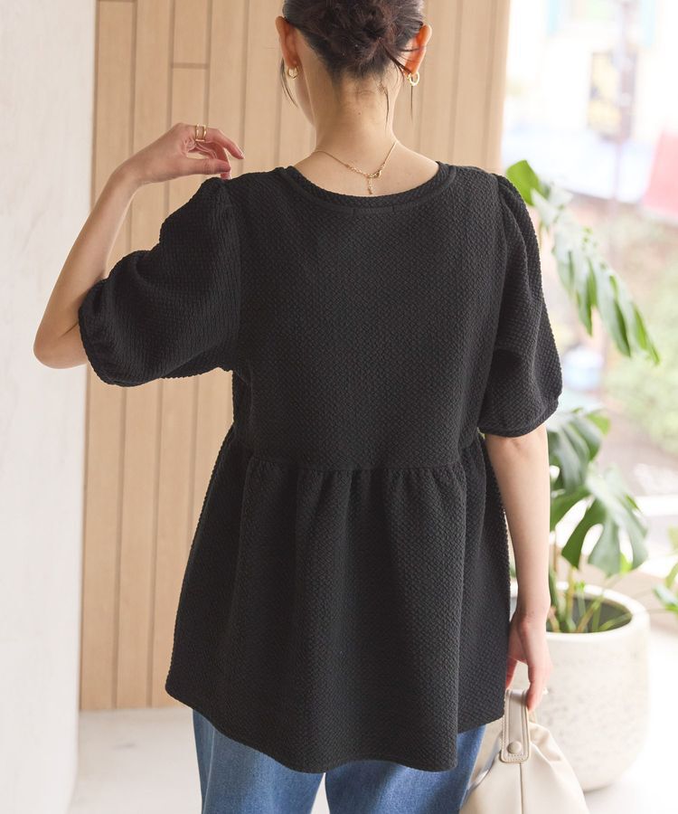 AMERICAN HOLIC「フクレジャガードペプラムプルオーバー」|Tシャツ・カットソー|