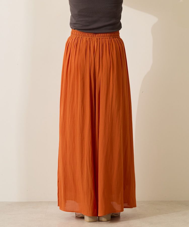 AMERICAN HOLIC「【選べる丈】接触冷感シフォンスカーチョ」|スカート|