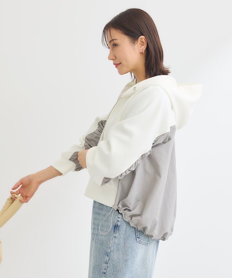 Green Parks「ダンボールドッキングzipパーカー」|カーディガン|