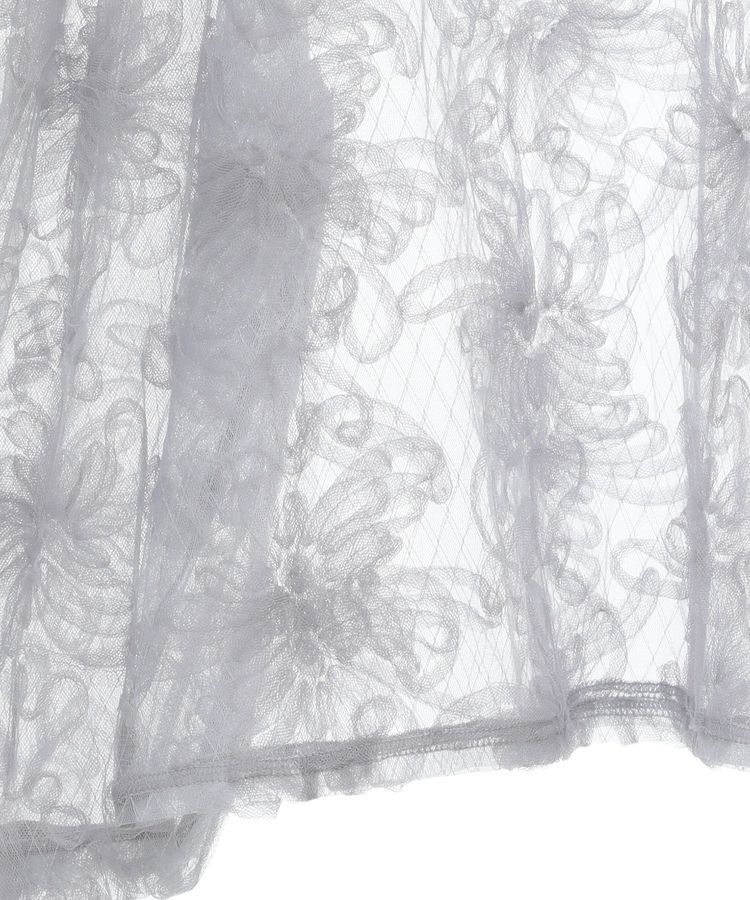 Green Parks「チュールレイヤードブラウス」|シャツ・ブラウス|