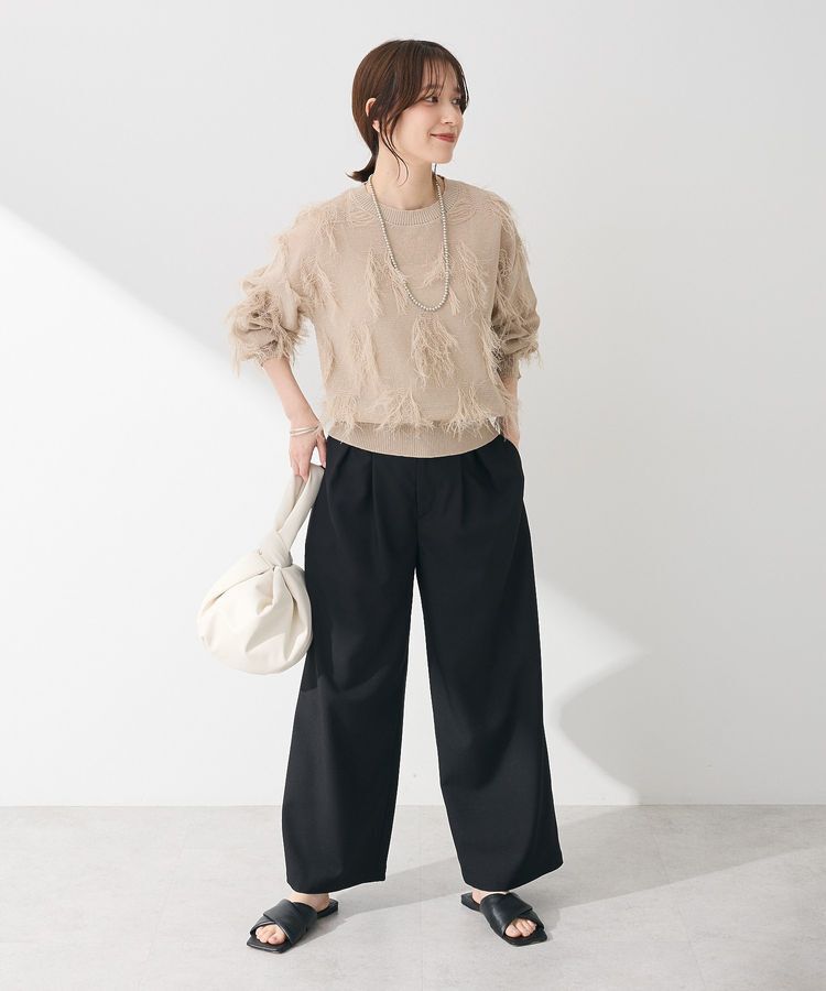 Green Parks「・ELENCARE DUE サイドベルトタックパンツ」|その他|