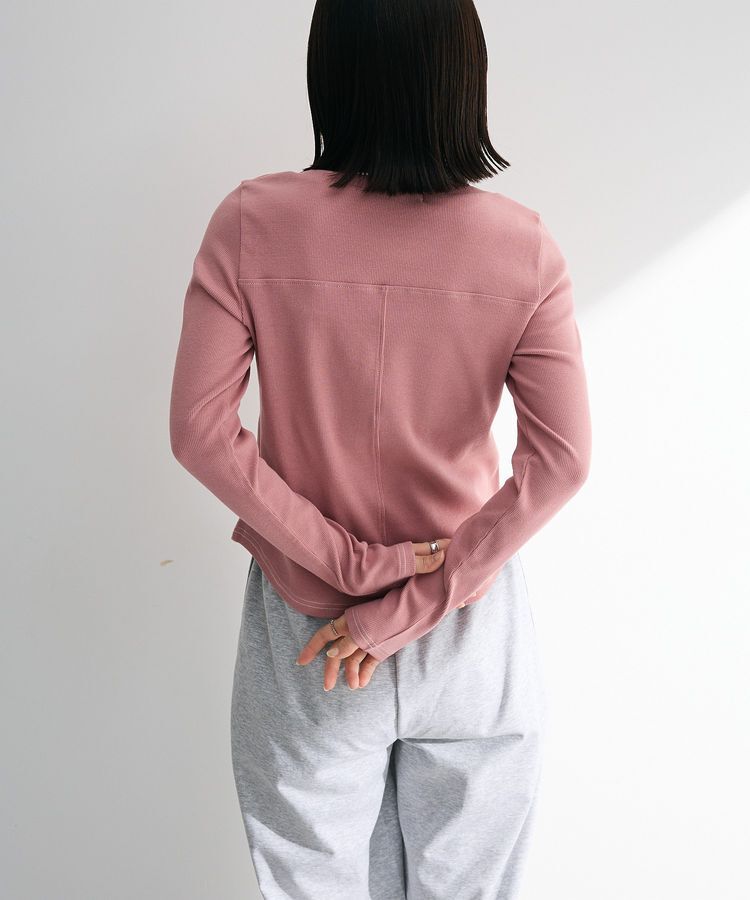 Green Parks「・SUGAR SPOON ビスチェラインリブロンTEE」|Tシャツ・カットソー|