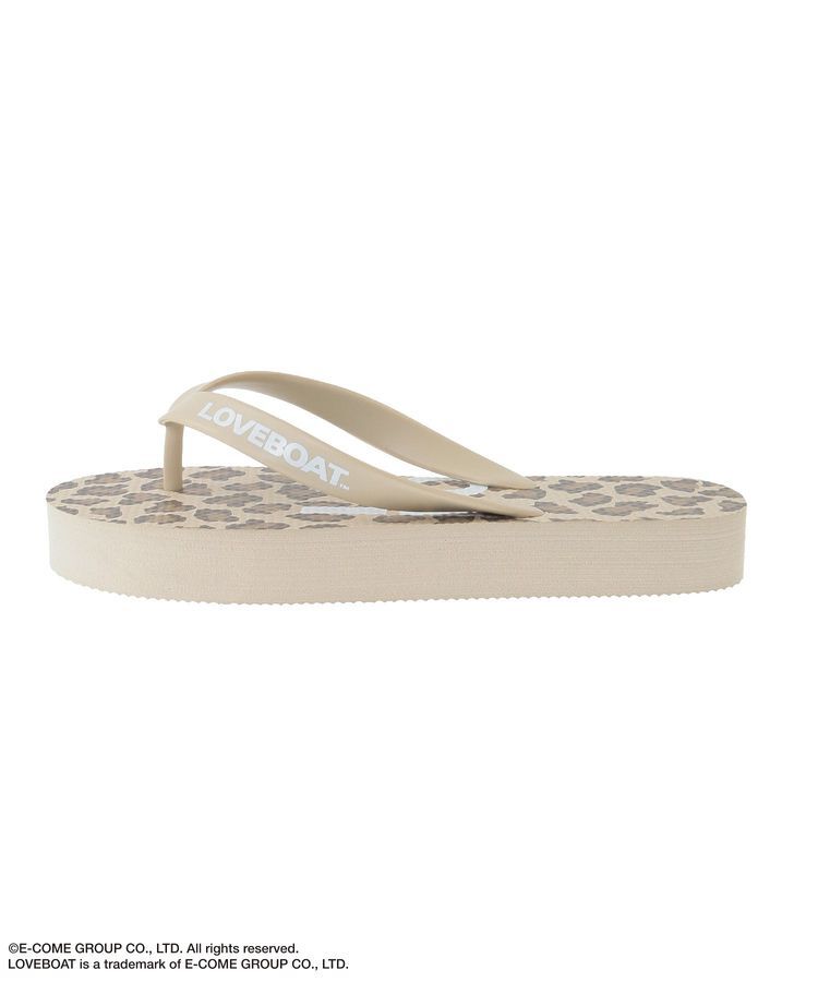 Green Parks「■LOVEBOAT レオパードビーチサンダル」|サンダル|