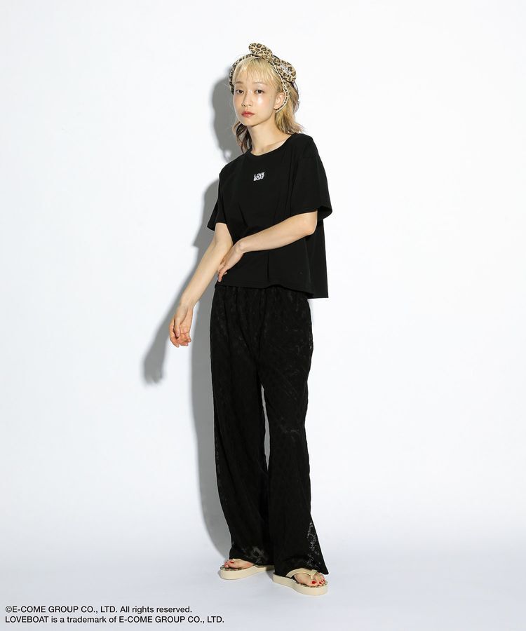 Green Parks「■LOVEBOAT レオパードビーチサンダル」|サンダル|