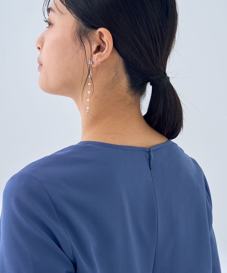 YECCA VECCA「ジョーゼットプリーツワンピース」|ワンピース|