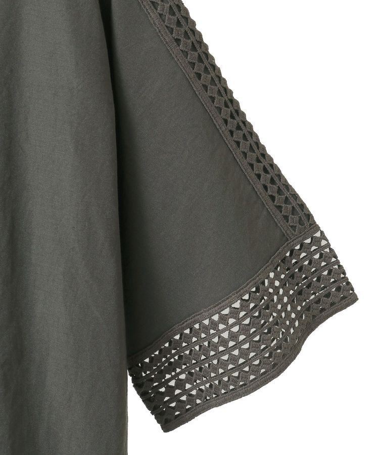 YECCA VECCA「レースMIXドルマンブラウス」|シャツ・ブラウス|