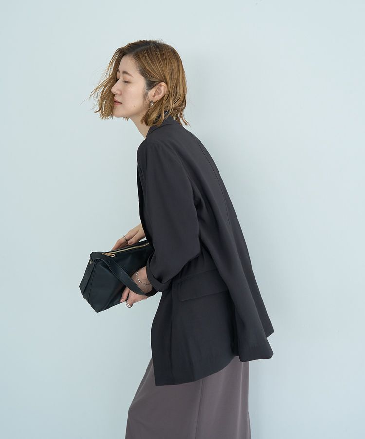 YECCA VECCA「【接触冷感】COOLシャツテーラードジャケット」|テーラードジャケット|