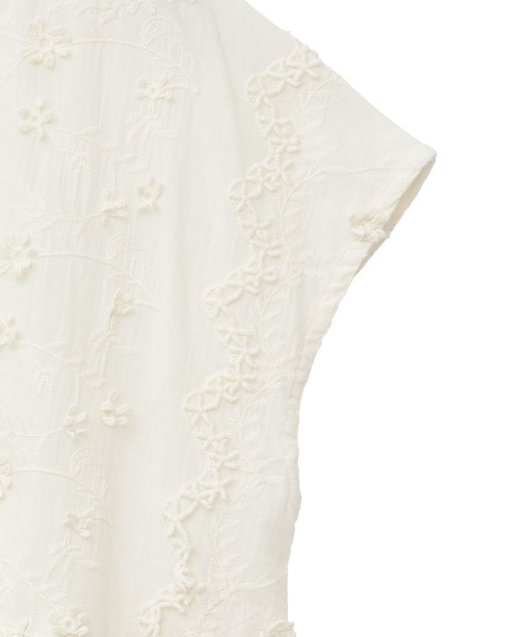 YECCA VECCA「3Dフラワーエンブロイダリーブラウス」|シャツ・ブラウス|