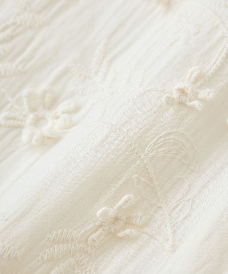 YECCA VECCA「3Dフラワーエンブロイダリーブラウス」|シャツ・ブラウス|