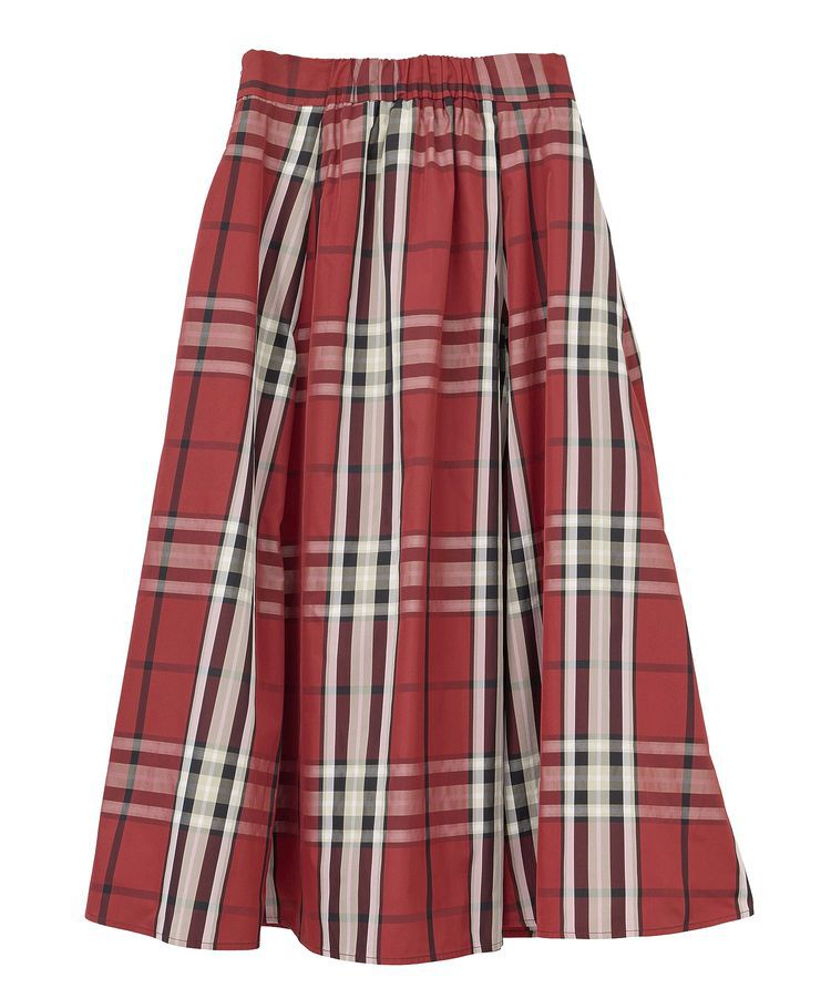 YECCA VECCA「【撥水】メモリーフレアスカート」|フレア|