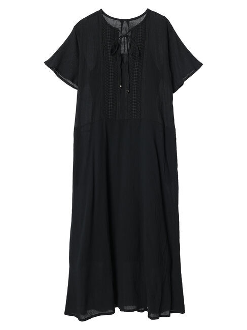 GARAGE OF GOOD CLOTHING「レース付きハーフスリーブワンピース」|ワンピース|