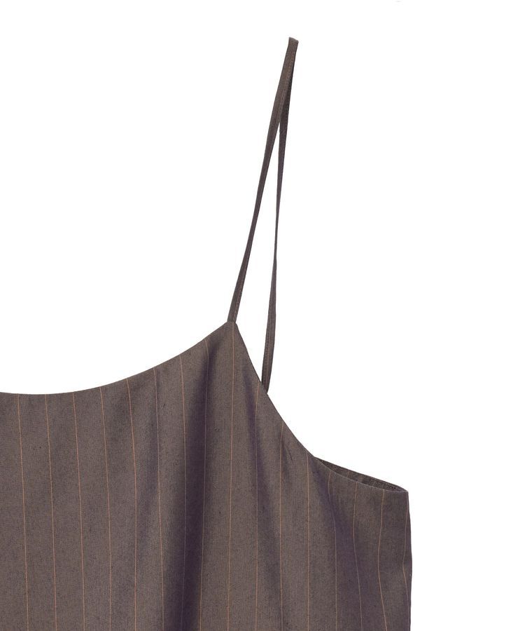 GARAGE OF GOOD CLOTHING「【日本製】ストライプアシンメトリーキャミビスチェ」|ベスト・ジレ|