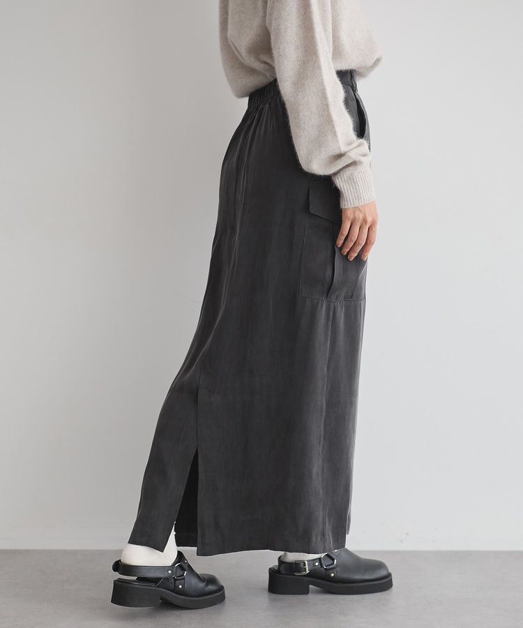 GARAGE OF GOOD CLOTHING「フィブリルIラインカーゴスカート」|タイト|