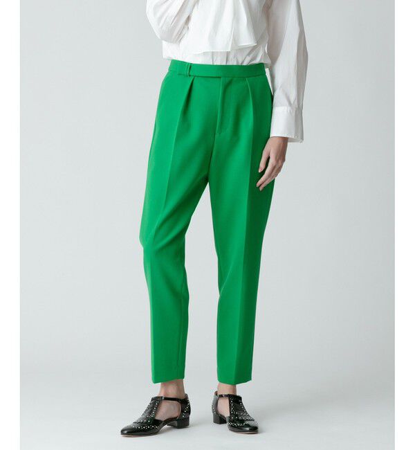 allureville「ダブルクロステーパードタックパンツ」|その他|