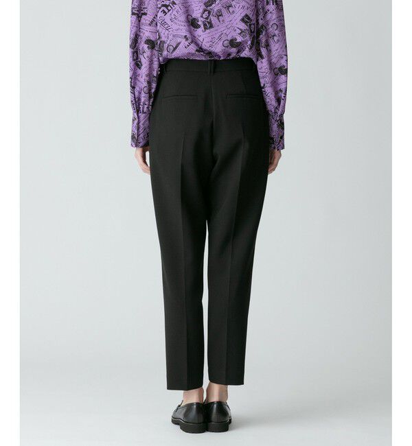 allureville「ダブルクロステーパードタックパンツ」|その他|