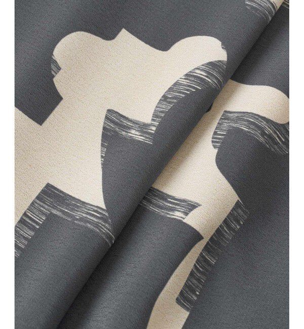 allureville「モダンジオメトリックフレアスカート」|スカート|