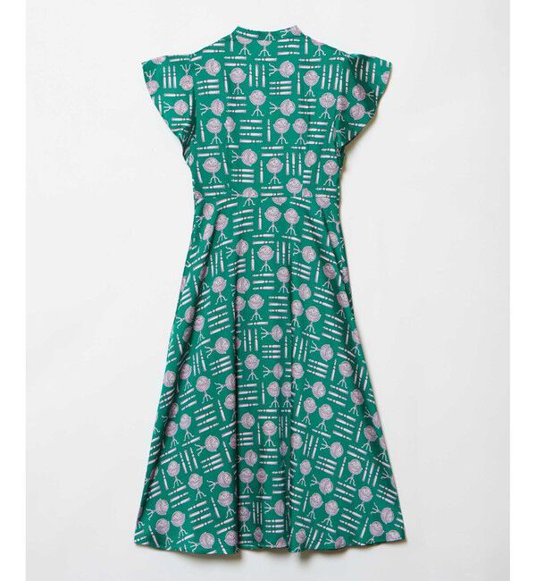 LOULOU WILLOUGHBY「【LOULOU WILLOUGHBY】グローブプリント ワンピース」|ワンピース|