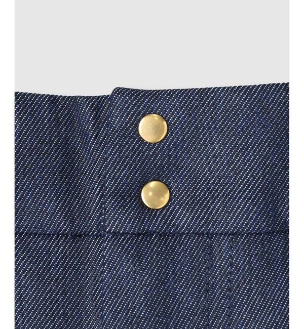 allureville「リジッドデニムライクパンツ」|デニム|