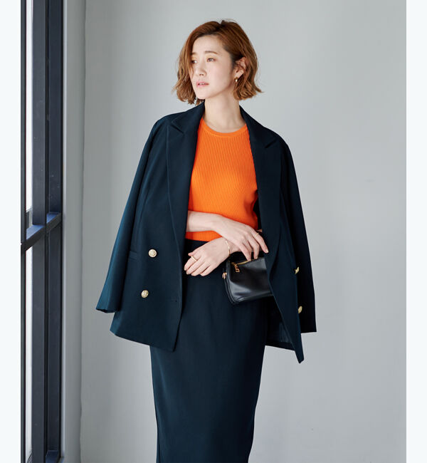 ur's「【星玲奈さんコラボアイテム】テーラードダブルジャケット」|テーラードジャケット|