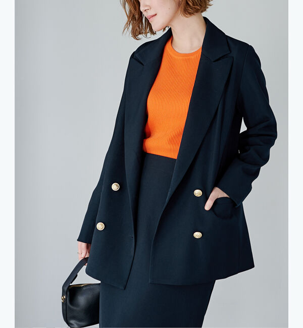 ur's「【星玲奈さんコラボアイテム】テーラードダブルジャケット」|テーラードジャケット|