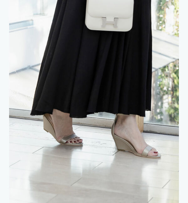 ur's「【星玲奈さんコラボアイテム】ストラップサンダル」|サンダル|