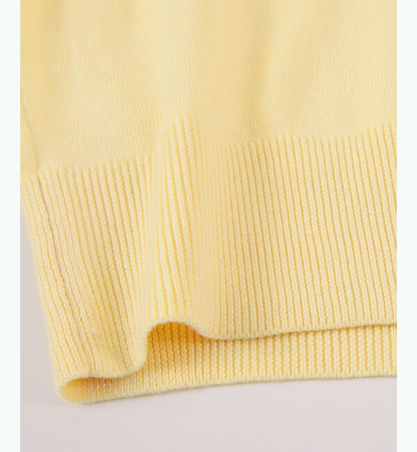 ur's「クルーネックハーフスリーブニット」|ニット・セーター|