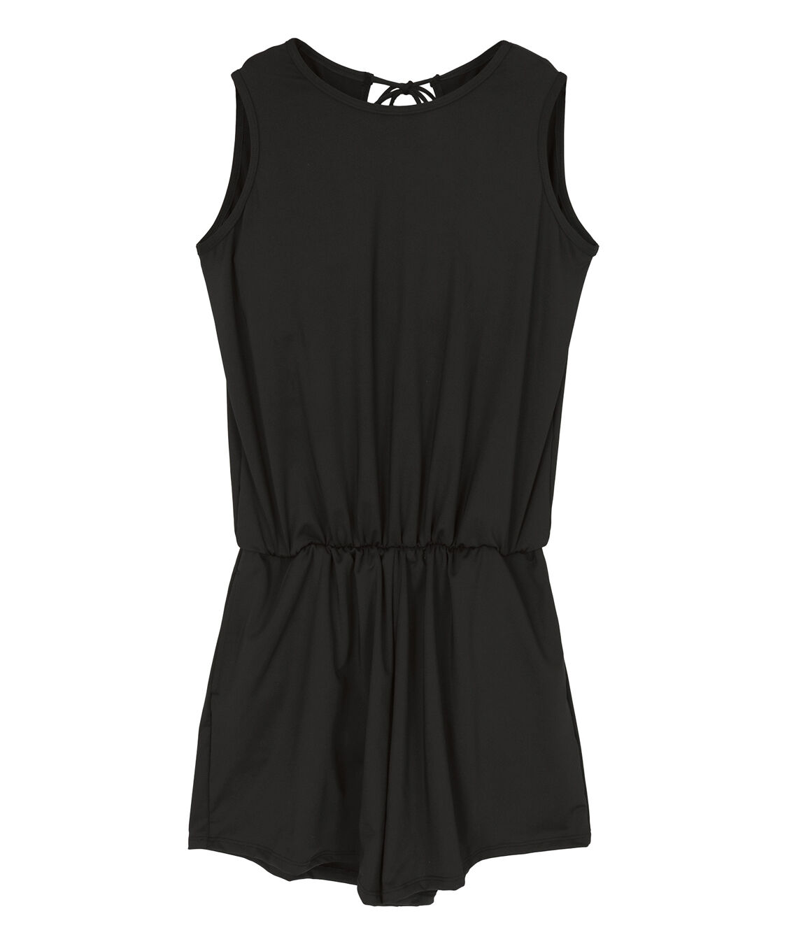 SEA DRESS「ﾊﾞｯｸﾘﾎﾞﾝﾉｰｽﾘｰﾌﾞｵｰﾙｲﾝﾜﾝ/水着」|コンビネゾン|