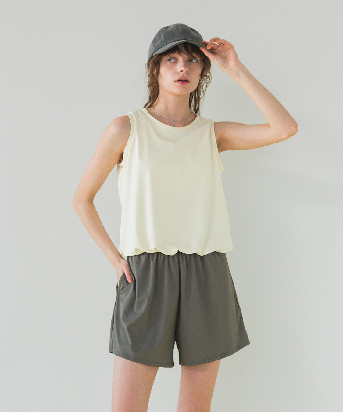 SEA DRESS「ﾊﾞｯｸﾘﾎﾞﾝﾉｰｽﾘｰﾌﾞｵｰﾙｲﾝﾜﾝ/水着」|コンビネゾン|