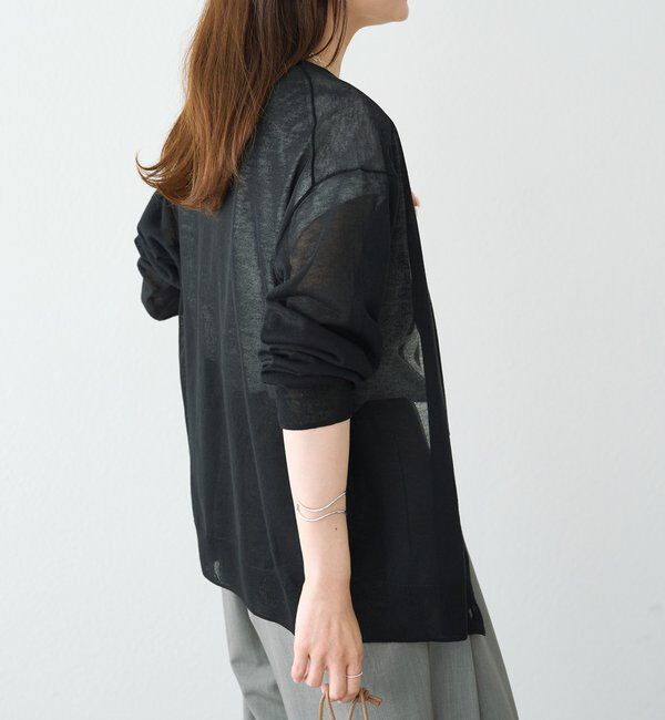  「《再予約》【日焼け・冷房対策に◎】シアーカーディガン」|カーディガン|