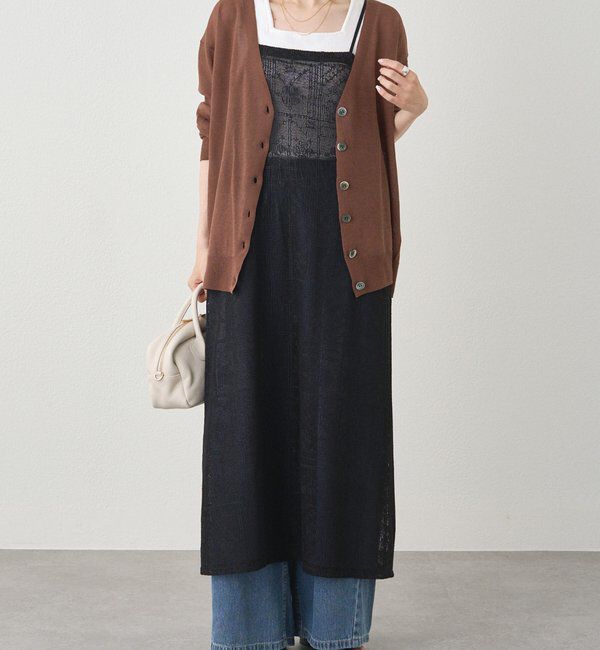  「《再予約》【日焼け・冷房対策に◎】シアーカーディガン」|カーディガン|