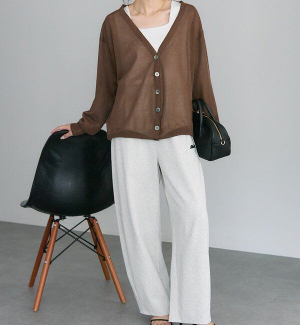  「《再予約》【日焼け・冷房対策に◎】シアーカーディガン」|カーディガン|