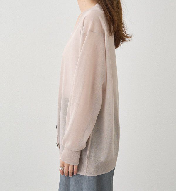  「《再予約》【日焼け・冷房対策に◎】シアーカーディガン」|カーディガン|