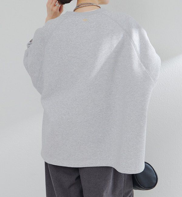  「裏起毛ポンチョスウェットプルオーバー」|プルオーバー|