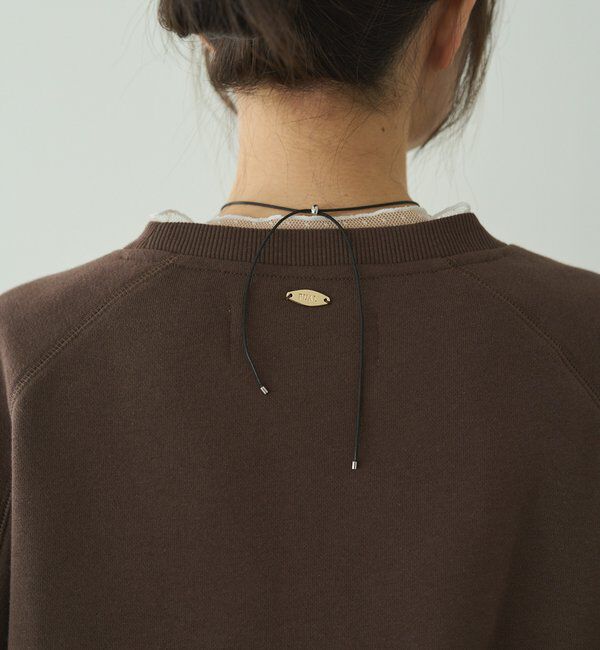  「裏起毛ポンチョスウェットプルオーバー」|プルオーバー|