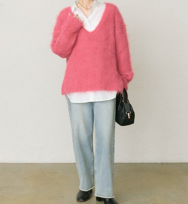  「コットンリヨセルロゴ刺繍シャツ」|シャツ・ブラウス|