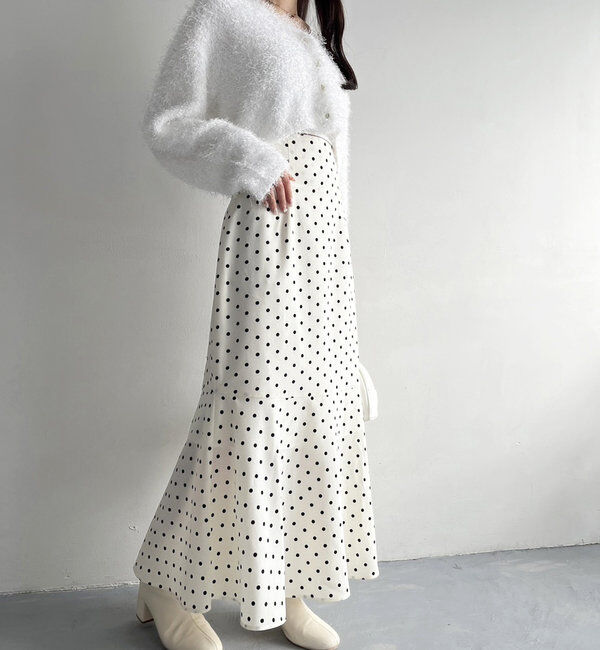  「【マイナス5キロ見え】後ろレースアップマーメイドスカート」|スカート|