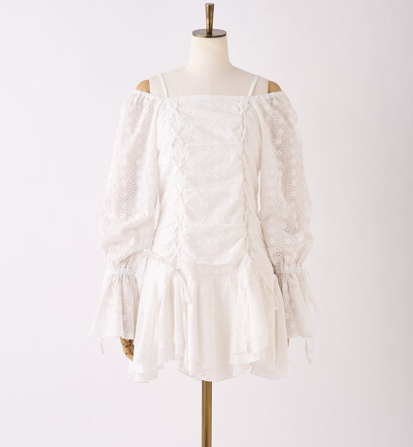  「【2WAY仕様】ドロストチュニック」|ワンピース|