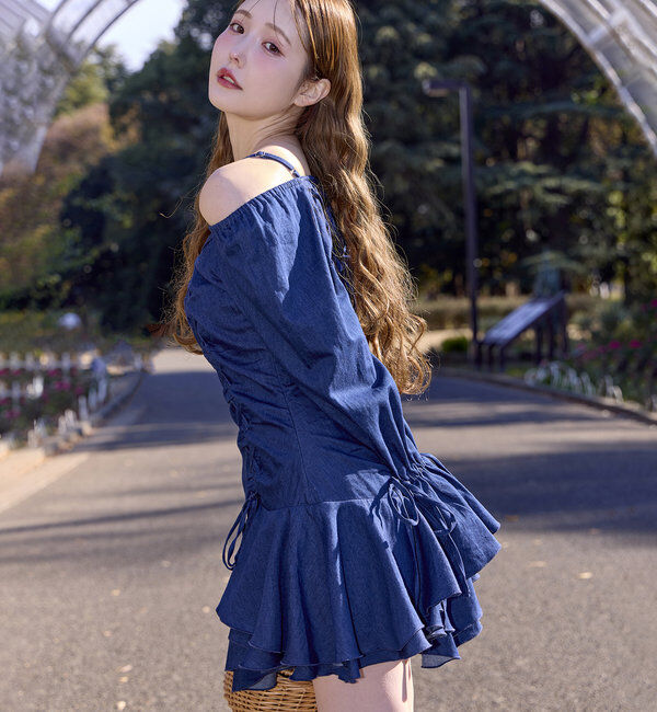  「【2WAY仕様】ドロストチュニック」|ワンピース|