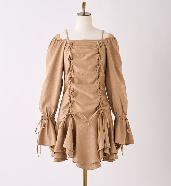  「【2WAY仕様】ドロストチュニック」|ワンピース|