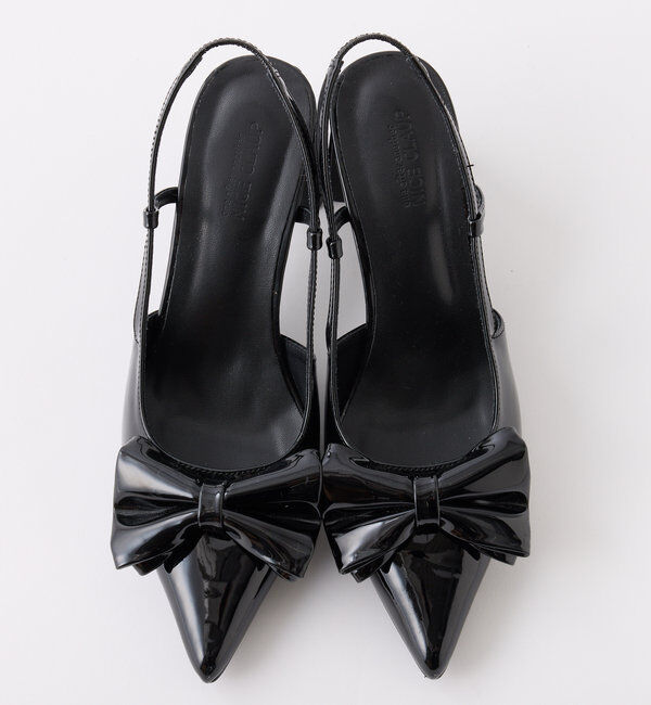  「ビッグリボンポインテッドパンプス」|その他|