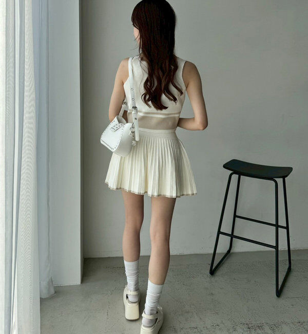  「ニットミニセットアップ」|ワンピース|