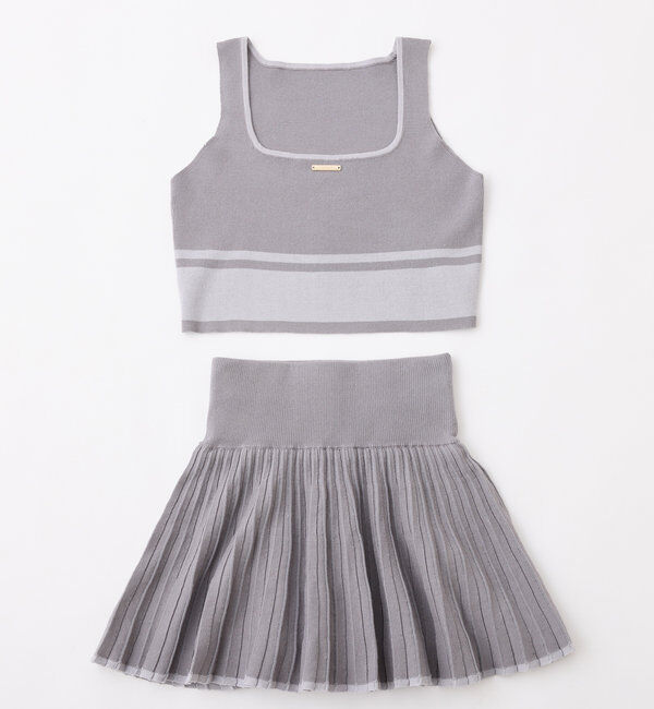  「ニットミニセットアップ」|ワンピース|